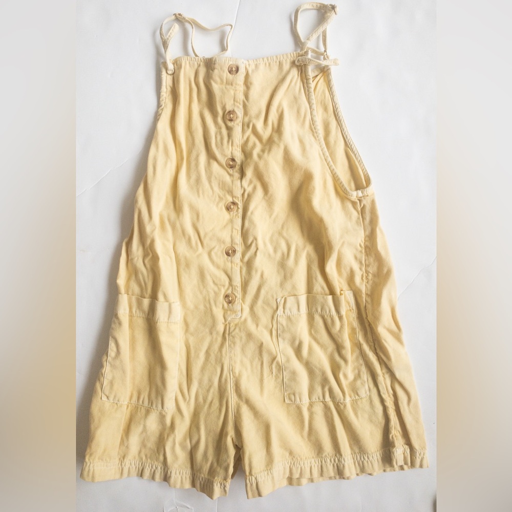 Billabong size Large Yellow wave Romper